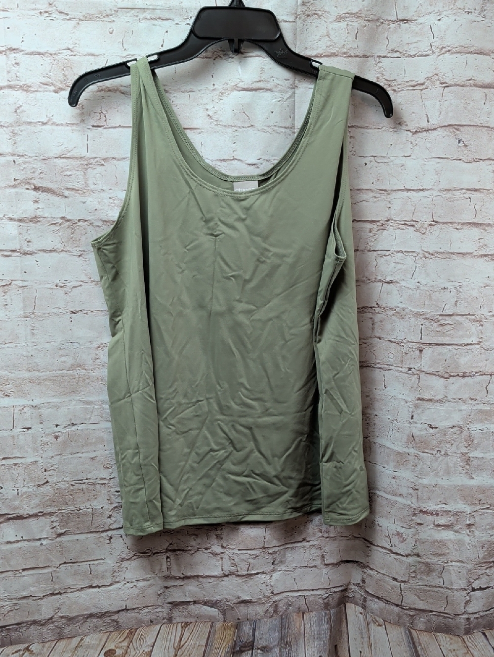 Chino's Light Sage Women's Tank Top 3x Nwt